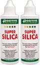 Concentrado líquido Super Silica, 4 oz. Botella (Pack of 2) -La absorción más alta, la producción de colagen, soporta la densidad sana de los huesos, flexibilidad conjunta, pelo de piel y uñas, -4 oz. Hace más de 68 litros