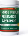 Suplemento de resistencia a la insulina para caballos - Tratamiento de la laminitis-Laminitis natural Polvo herbario para pies de tensión " Laminitis crónica, 1.87lb (90-Day Supply)