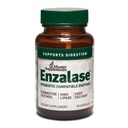 Suplementos Maestros Enzalase - 50 cápsulas - Probiótico Enzimas Compatibles - Provee Boost Digestivo + Gas &amp; Bloating Relief - Gluten Gratis - 50 Servimientos
