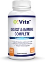 Probióticos Completos Inmunitarios " Prebióticos para Mujeres " Hombres, apoya la salud digestiva " , apoya la salud Nutrient-Absorption " (60 cápsulas no transgénicos)