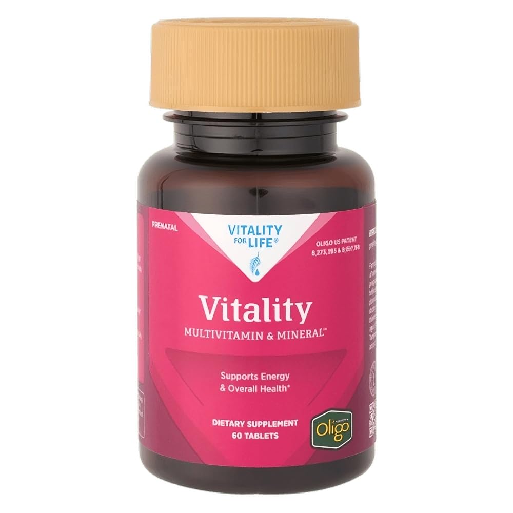 Melaleuca Multivitamina &amp; Mineral Supplement for Prenatal (Women), Powered by Oligo (60 Tablets) — Supports Energy &amp; Global Health