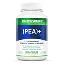 Enzyme Science Pea + Turmeric Curcumin Suplemento de Apoyo Fisiológico ayuda a apoyar Nervous, Immune, & Muscular Systems - 60 cápsulas