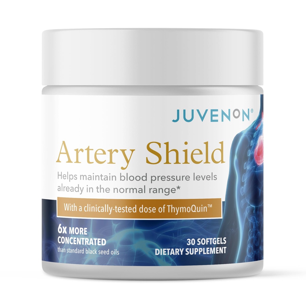 Escudo de Arteria Juvenón - Suplemento con aceite de semilla negra