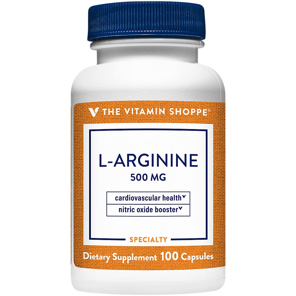 L-Arginine 500 MG - 100 cápsulas