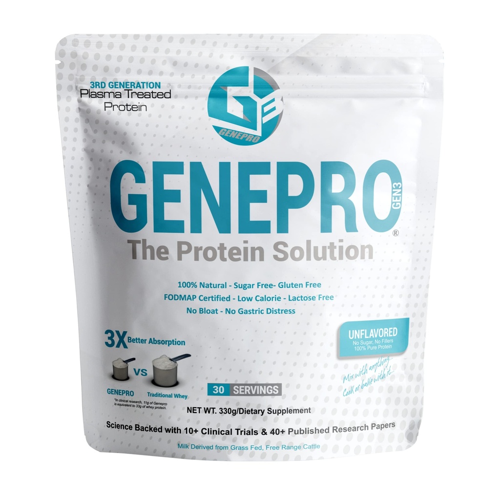 Powder de proteína de sabor - Nueva Fórmula - Libre de lactosa, libre de gluten, " Whey Isolate Suplemento Shake (3rd Generation, 30 Servings)
