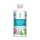 ACTIF Organic Complete Prenatal Liquid con 35+ Vitaminas y hierbas orgánicas, con DHA y Choline, Non-GMO, Made in USA, 32oz