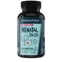Freshfield Prenatal Vegan Omega 3 DHA: Sostenible, Carrageenan Libre, Tercera Parte Probada, Botella Compostable, Carbon Neutral. Apoya Corazón, Cerebro, Salud Conjunta w/DPA