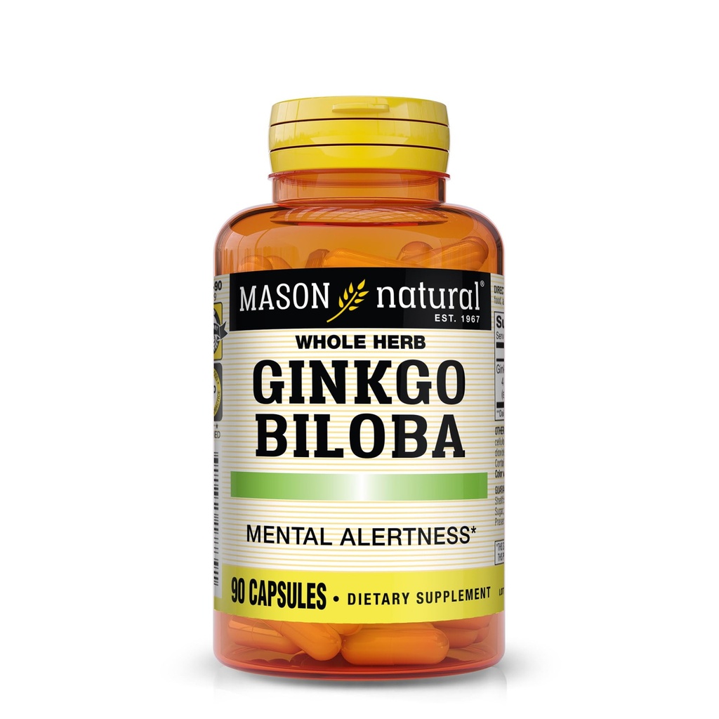 Masón Vitaminas Gingko Biloba Capsules, 90 Conde
