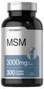 Horbäach MSM Suplemento Silencio 3000mg  300 Coated Caplets  durable Methylsulfonylmethane with Calcium ANTE Vegetarian, Non-GMO, Gluten Free