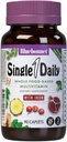 BlueBonnet Super Earth Single Daily Multi-Nutrient Formula Iron Caplets, 90 Cuenta Green