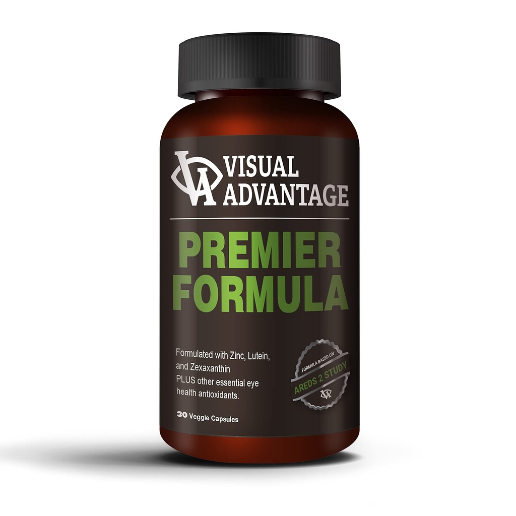 Premier Formula for Eye Health - Three Month Supply - Desarrollado por Age Related Macular Support (AMD) - Sólo 1 pill por día