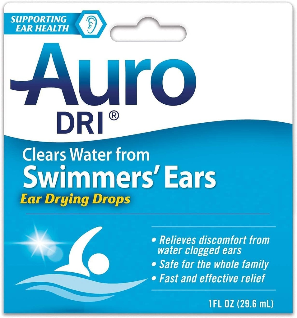 Auro-Dri Ear Drying Aid, 1 oz. - Comprar Packs y SAVE (Pack of 3)