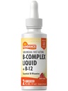 Sundance Sublingual Vitamina B Complex ← 2 Fluid Ounces Silencio con B-12 Silencio Berry Flavor Silencio Vegetarian, Non-GMO, y Gluten Free Supplement
