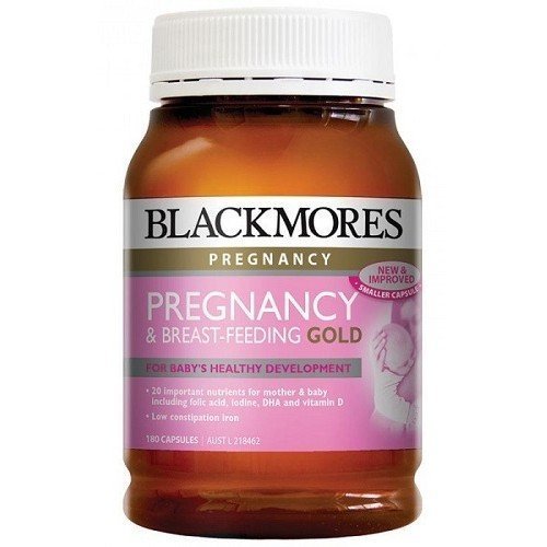 Blackmores Pregnancy and Breast-Feeding GOLD Fórmula 180 caps by Blackmores LTD