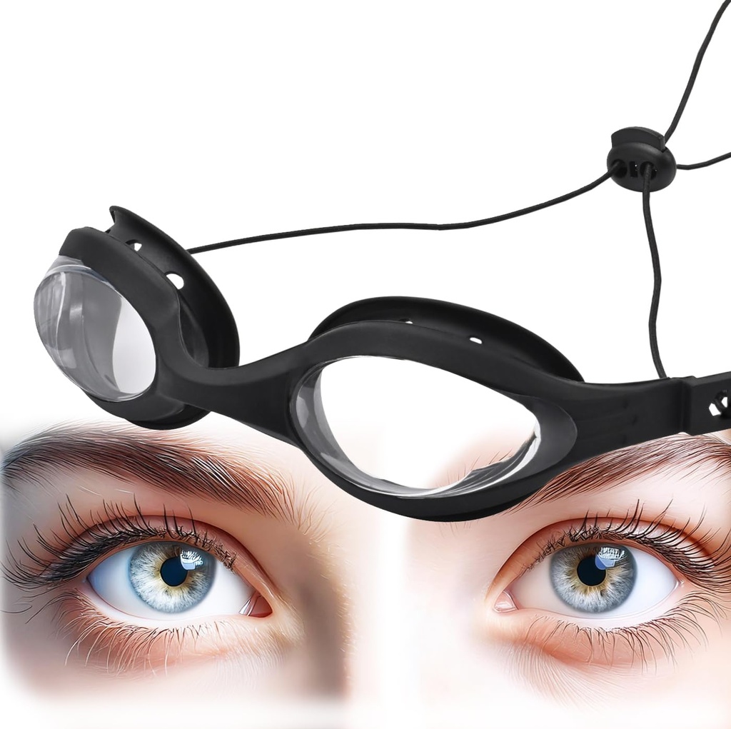 Vidrios de cámara 3D para el alivio de los ojos secos, atención posterior a LASIK, recuperación de la cirugía de los ojos post, protección del viento, protección del polvo y alivio de la alergia – última curación y protección de los ojos