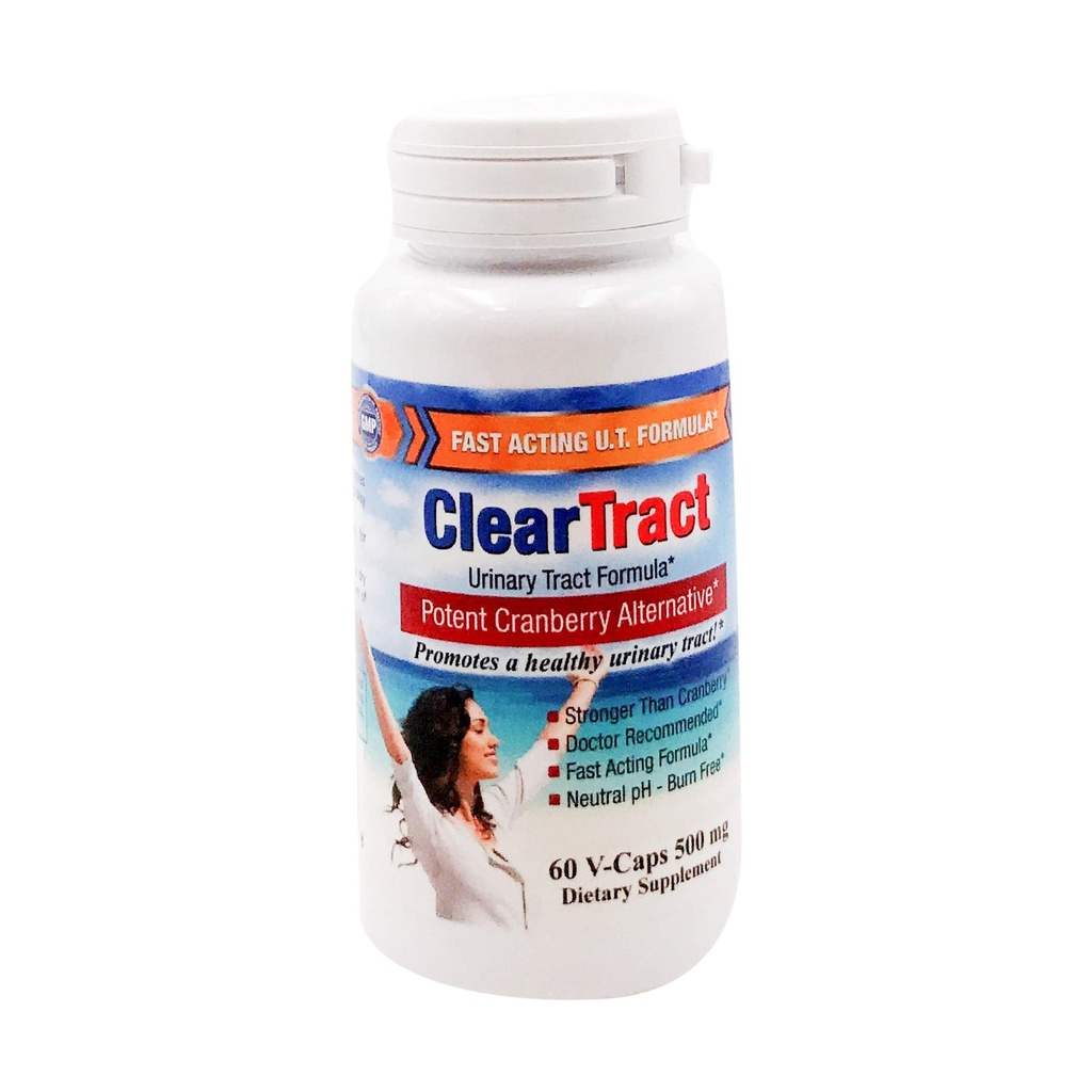 Cleartract D-Mannose Fórmula Capsules, 500 Mg, 60 Conde