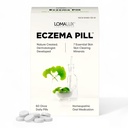 Píldoras Loma Lux Eczema – Remedio para el Tratamiento Natural del Eczema – Desarrollado Dermatólogo – 7 Minerales Despejados " Prevent Severe Eczema Scaling, Rash, Anti Itch Skin Body Face for Adults, Kids, Toddlers
