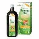 Hubner Tannenblut Preparación de hierbas orgánicas, jarabe de tos de miel, soporte de garganta fría y suave, alivio calmante, suplemento de vitamina C para adultos y niños 4 y mayores, Kosher y libre de alcohol, 250 ml