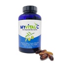 MyVitalC Puro ESS60 Extra Virgin Olive Oil Softgel Capsules - High Strength Antioxidant Suplemento con aceite de oliva puro - Suplemento Oral - Suplementos para hombres y mujeres - 180 Softgels