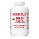 Sunshine Valley® Super Inositol, vitamina B8 Powdered Suplemento dietético, suplemento natural de fertilidad PCOS, equilibrio hormonal y función de ovario saludable Apoyo - 8oz