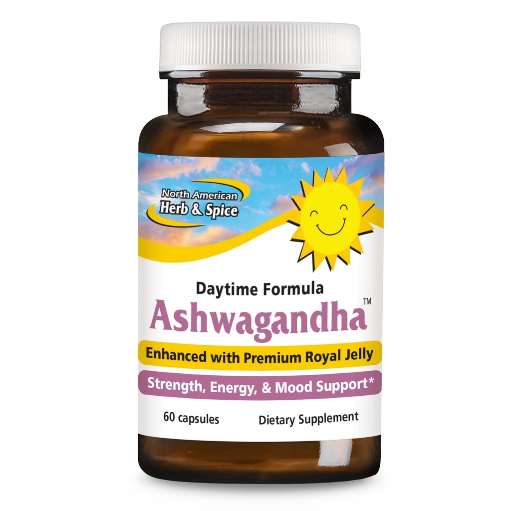 NORTH AMERICAN HERB &amp; SPICE Ashwagandha 60 caps
