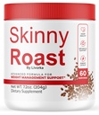 Skinny Roast - Skinny Roast Coffee Advanced Fórmula, SkinnyRoast Organic Powder, Complemento Soporte Estilo de Vida Saludable - Premium Natural Fórmula, 60 Sirve para 1 Mes