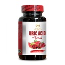 Genérico URIC Acid Fórmula - Turmérica, antioxidantes Suplemento, Niveles bajos de ácido úrico, Píldoras de retención de agua para hombres, Píldoras de retención de agua, Píldoras de agua Away Suplementos diuréticos - 1 Botella