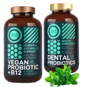 Vegan Probiotic Plus B12 y Oral Probiotic Mint Enhanced Probiotic Bundle