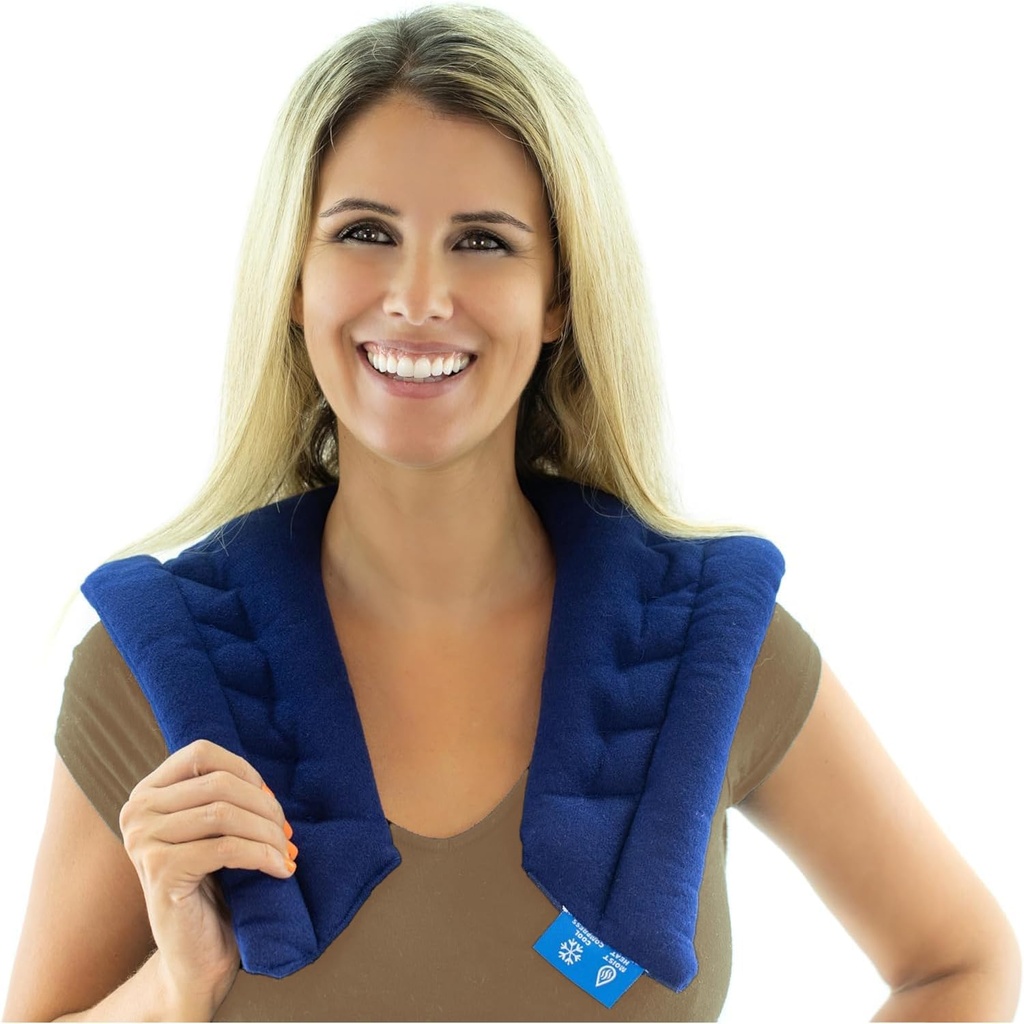 Cama Buddy Microondas Calefacción Pad - Body Wrap Heat Pad con tejido blando flexible - Para la terapia caliente o fría, Ideal para calambres, dolor muscular, Dolor conjunto de la artritis, dolores de cabeza, flashes calientes