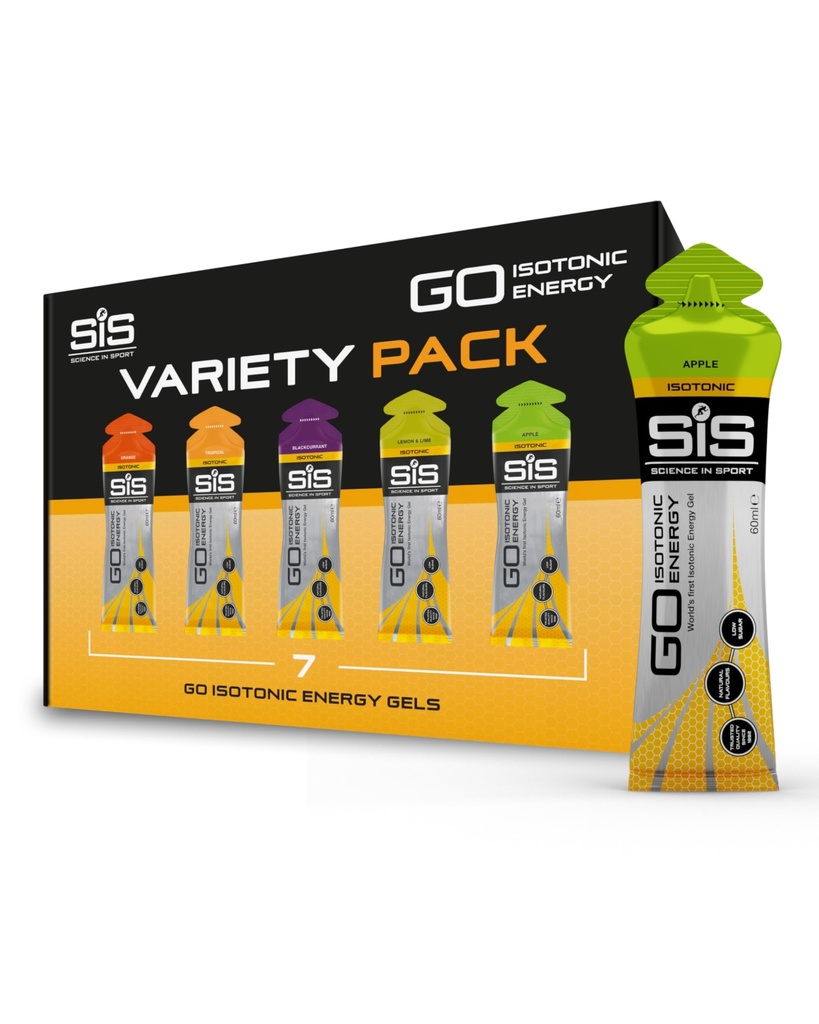 Ciencia en Deporte 60 ml Energía Gel Variedad - Pack de 7