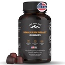 Pure Sundried Himalayan Shilajit Gummy for Men ' Women ← Orgánica Shilajit Gummies ← Natural 85 Plus Trace Minerals Fulvic Acid TEN Energy, Immunity TEN-Free 60 Saludable Gummy
