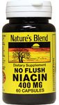 Niacina de la naturaleza No Flush 400 mg 60 cápsulas