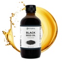 Zatural Black Seed Oil Nigella Sativa Cold Pressed Cumin Oil Digestion, Skin, Brain, Immune, Joints &amp; More (8 Fl Oz)