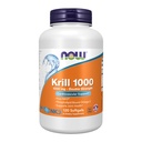 AHORA Suplementos de alimentos, Neptune Krill, Doble fuerza 1000 mg, Phospholipid-Bound Omega-3, 120 Softgels