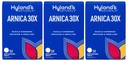 Arnica 30x 50 Tabletas (3 Pack = 150 Tabletas), Bruising, Swelling, Muscle Pain Relief