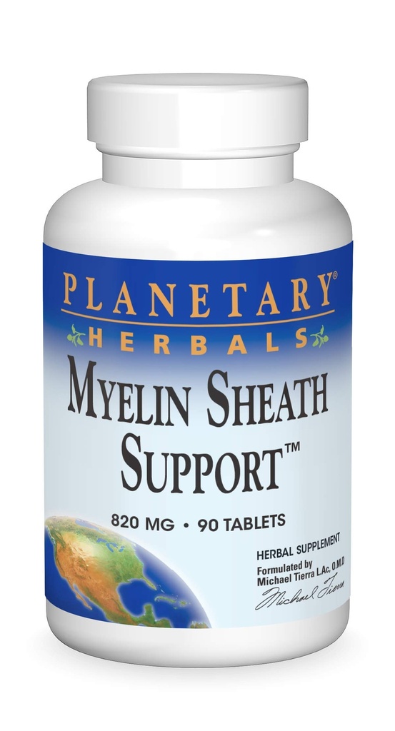 Herbals planetarios Myelin Sheath Support Tablets, 90 Conde