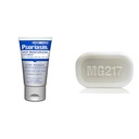 Psoriasin Moisturizing Ointment " MG217 Exfoliating Soap for Psoriasis - 4.2 oz " 3.2 oz