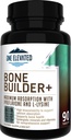 Suplemento de Calcio. Formulado con Calcio de grado más alto -Carbonate/Hydroxyapatite/Citrate, Magnesio, Zinc, D3. Funciona en Sync for Optimum Bone Health and Bone Strength.