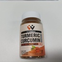 Turmeric Curcumin Gummies con Ginger &amp; Black Pepper Extract