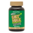 NaturesPlus Ultra GHT Male Extended Release Bilayer Tablets - 90 Vegetarian Supplements - Maximum Strength Natural Testosterone &amp; Human Growth Hormone Boost- Gluten-Free - 30 Servings