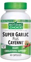 Botanic Choice Super Ajo Plus Cayenne, 60 cápsulas