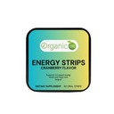 Fajas de energía - Potenciación de energía diaria conveniente, apoya la vitalidad y el foco, refrescante sabor arándano, fácil de usar, suplemento dietético, 30 tiras orales