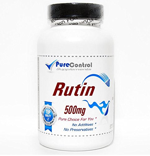 Rutina 500mg // 200 cápsulas // Pura // por suplementos de control puro