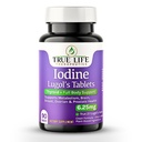 Lugol’s Iodine Tablets 6.25mg – Precise-Dose Thyroid & Energy Support – No Harsh Liquid, Stable Potassium Iodide Suplemento – 90 Ct, Non-GMO, No Preservatives