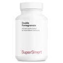 Supersmart - Doble Pomegranate (High Strength) - 90% Ácido Ellagico " 40% Punicalagins - Suplemento Extracto Pomegranado - Antioxidante Avanzado ← No GMO " Gluten Free - 90 cápsulas vegetarianas