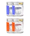 Cheers Liver Combo Silencioso Restaurar + Proteger Silencioso Soporte Tu hígado &amp; Sentirse mejor después de beber DHM, L-Cysteine, Milk Thistle, Prickly Pear, B-Vitamins  24 Doses Restaurar, 60 Doses Proteger confidencialidad Suplementos