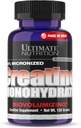 Ultimate Nutrition Unflavored Micronized Creatine Monohydrate Powder for Men &amp; Women, 120g - Workout Performance Supplement for Muscle Growth & Strength Building - Keto-Friendly & Gluten-Free