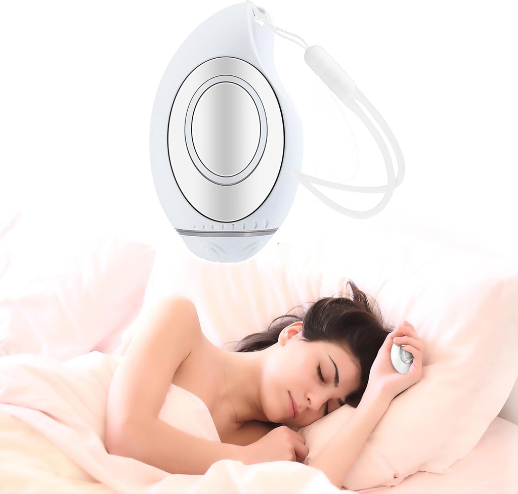 Dispositivo natural de ayuda al sueño, Herramienta de relajación nocturna de mano con diseño portátil para el bienestar físico y mental - solución de sueño profundo de base científica