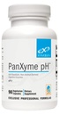 XYMOGEN PanXyme pH - Enzimas digestivas para Gut Health - Amylase, Lipase y Protease Enzyme Suplemento - Gut Health Supplements for Digestion Support - Gluten Free + Vegan (90 cápsulas)