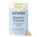 Zenwise Health Digestive Enzymes for Gut Health & Bloating Relief - Multi Enzymes Digestion Supplement with Probiotics, Bromelain " Papaya for Digestive Health Support - Men " Women - 180 Count